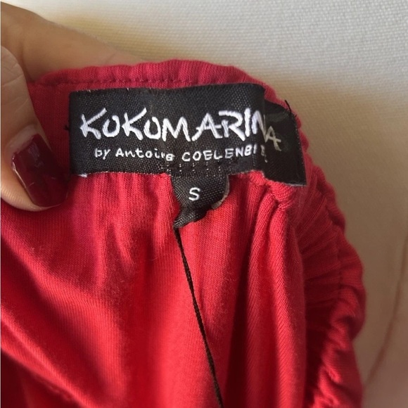 KOKOMARINA Antoine Coelenbier Red Polka Dot Tulle Dopamine Dressing Skirt Small - Picture 9 of 10